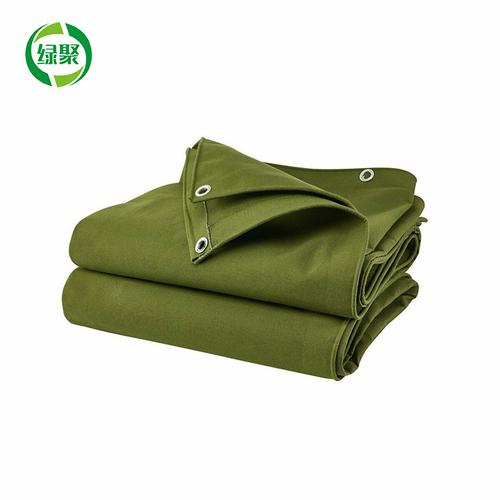 产品特点帆布篷布由涤棉工业纺织品和8-12股细棉纱制成.